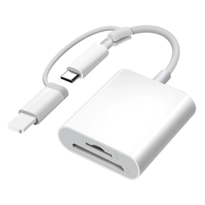 SD Card Reader (Lightning + USB-C)